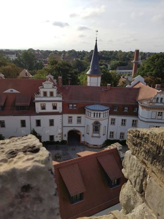 Schloss Innenhof Schloßhotel Schkopau
