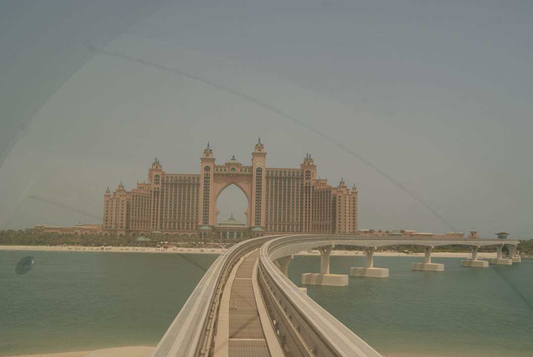 Atlantis Hotel und Monorailstrecke Atlantis, The Palm