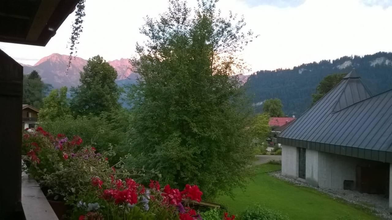 Zimmer Nr. 3 Ausblick Gästehaus Schmid