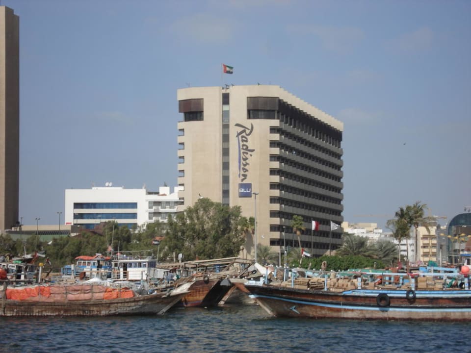 Hotel vom Creek aus Hotel Radisson Blu Dubai Deira Creek