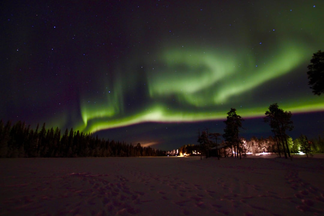 Wunderschöne Aurora Lapland Hotel Luostotunturi & Amethyst Spa