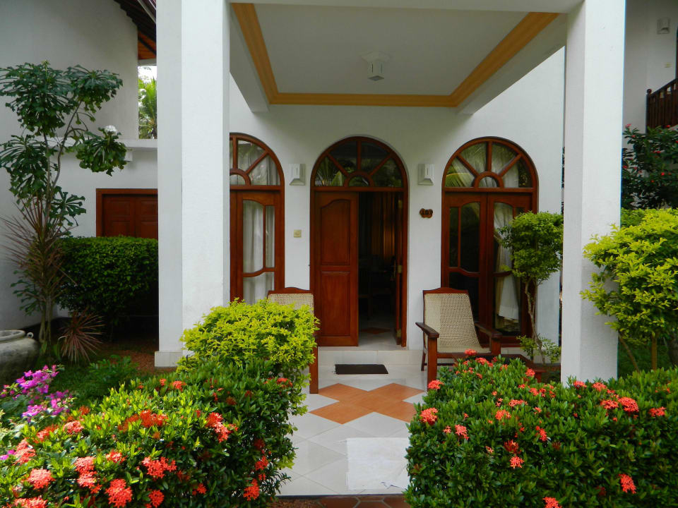 Eingang zum Zimmer Hotel Bentota Village