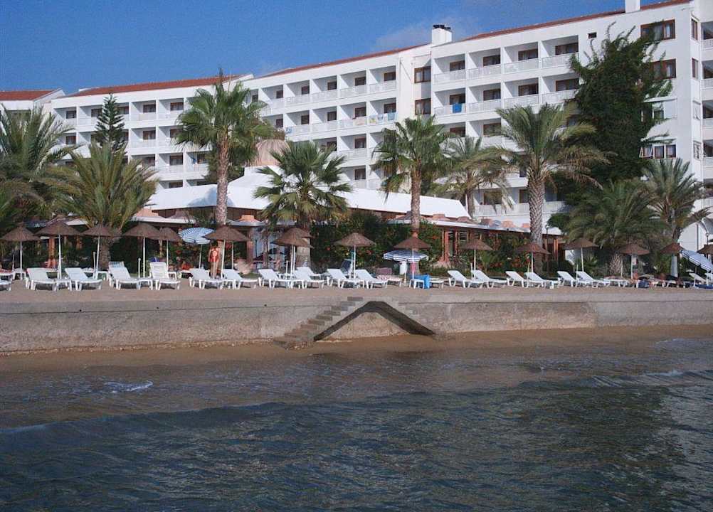 Aufnahme vom Strand aus Top Hotel