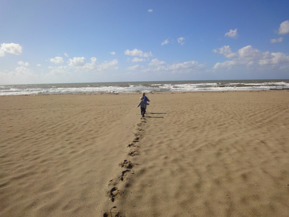 Strand im Oktober Oleandri Resort