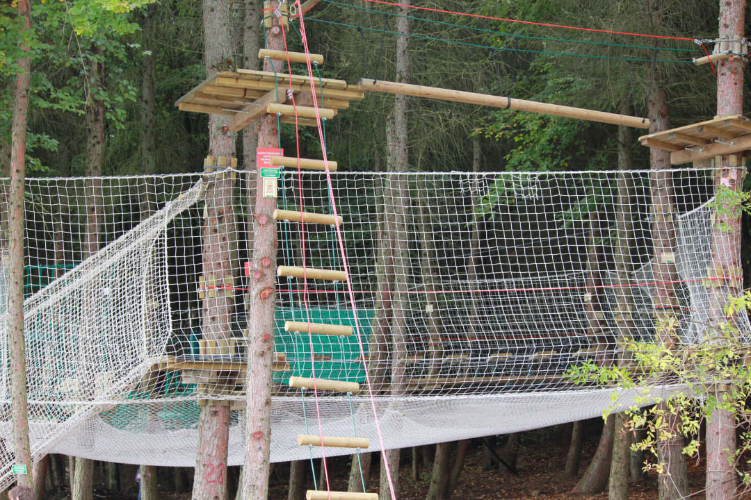 Klettern für kleinere Kids Center Parcs Park Bostalsee