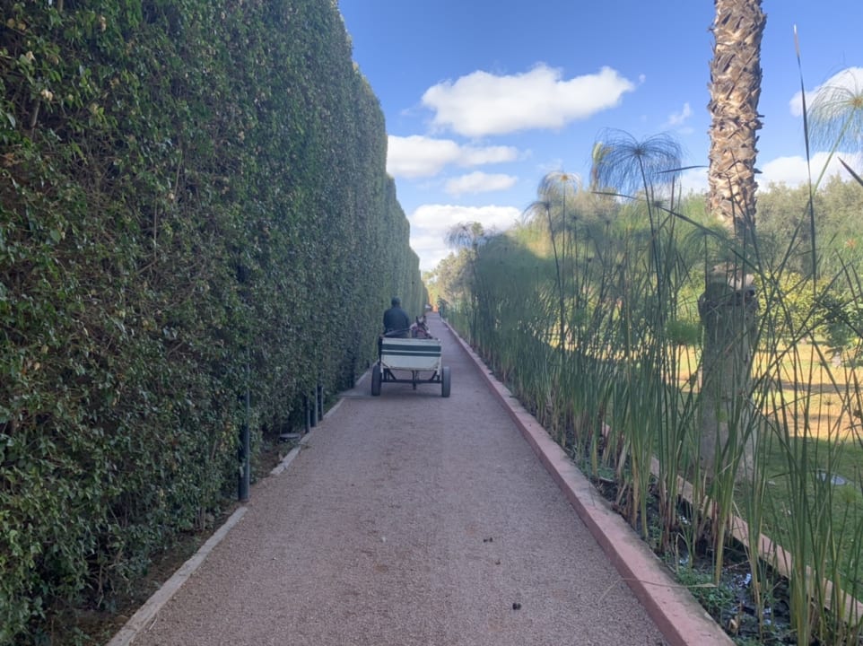 Gartenanlage Hotel La Mamounia