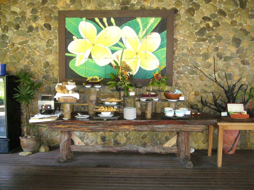 Teil des Frühstücksbüffets Khaolak Paradise Resort