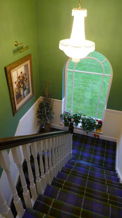 Treppenaufgang Hotel The Lodge - Daviot Mains