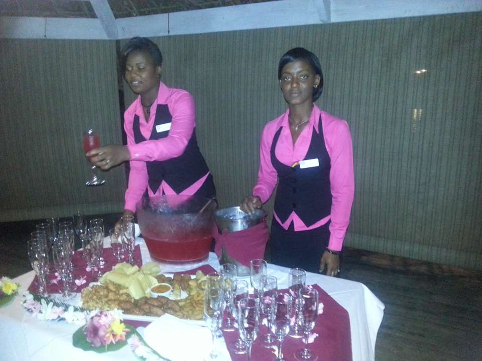 Freundliches Personal Hotel Coconut Beach Club