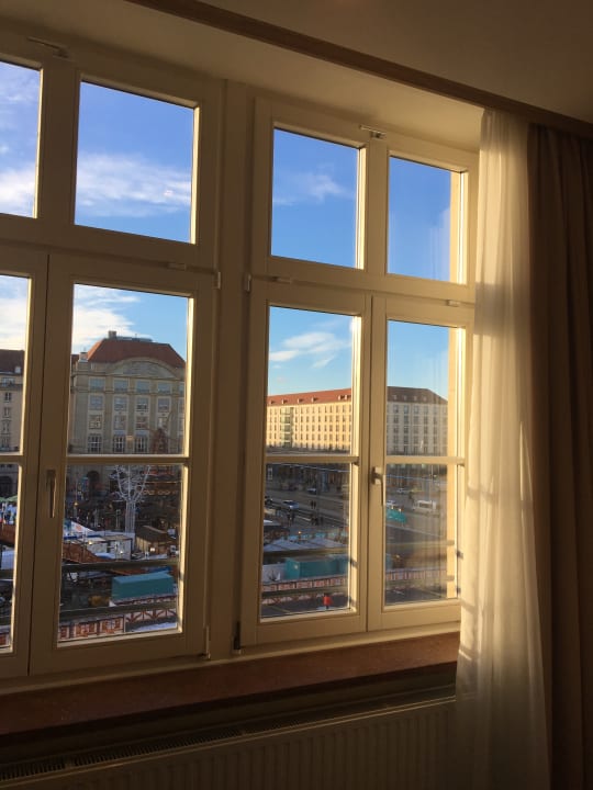 Ausblick Star G Hotel Premium Dresden im Haus Altmarkt