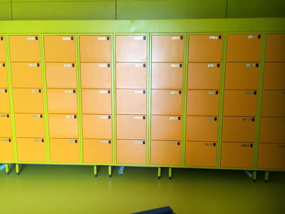 Schließfächer im Aquapark The Land of Legends Kingdom Hotel