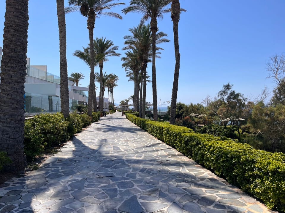 Gartenanlage Minos Imperial Beach Resort Milatos Crete