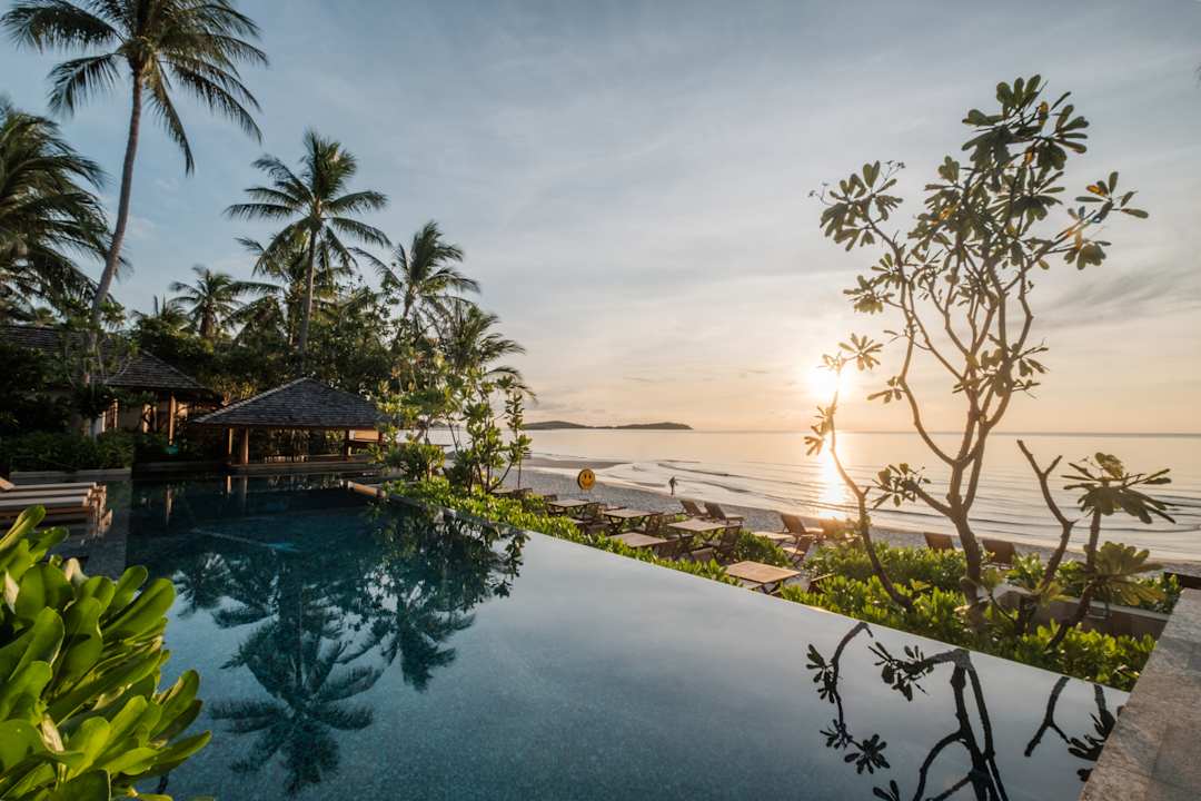 Pool Banana Fan Sea Resort