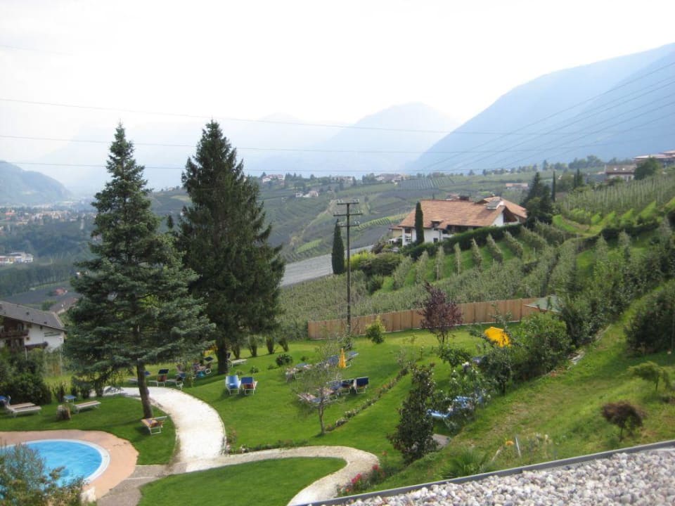 Ausblick von der Terrasse Feel Good Resort Johannis