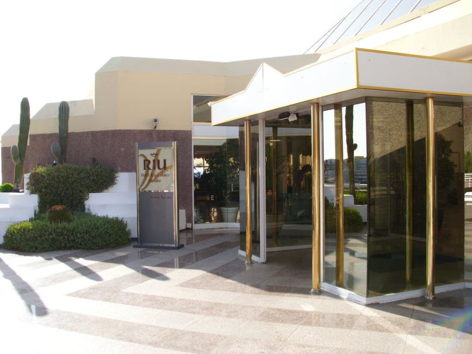 Hoteleingang Hotel Riu Palace Jandia