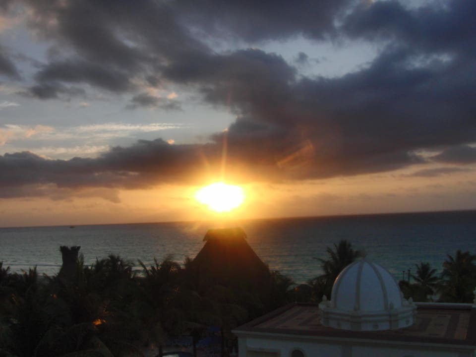 Sonnenaufgang Hotel Riu Palace Riviera Maya