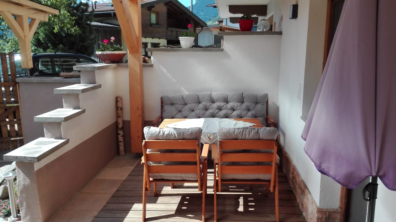 Gartenanlage Ferienwohnung Brugger