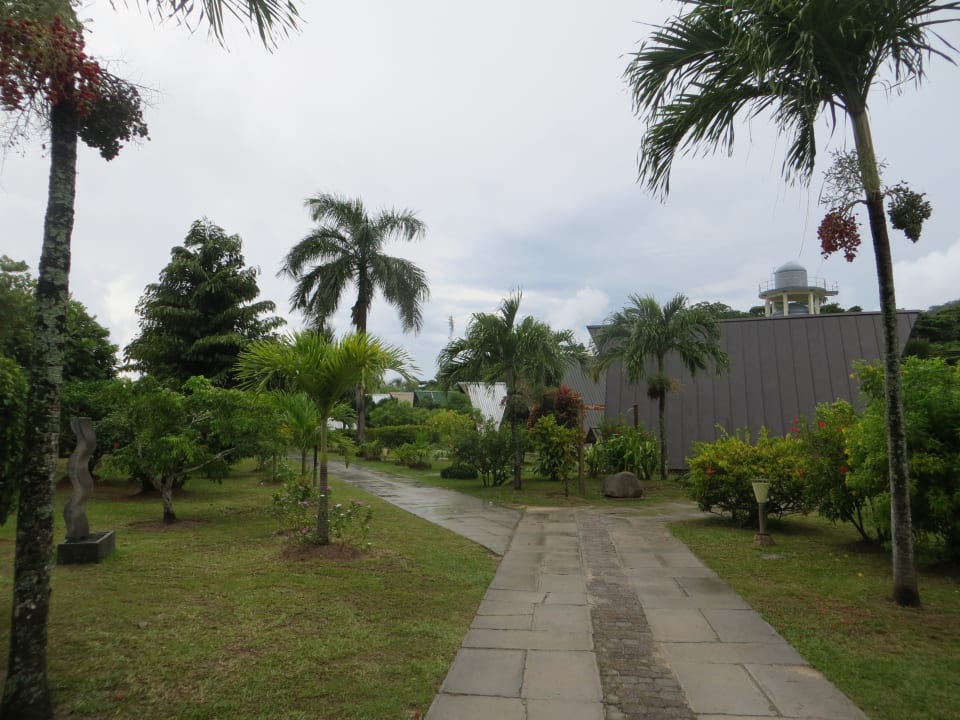 Gartenanlage La Digue Island Lodge