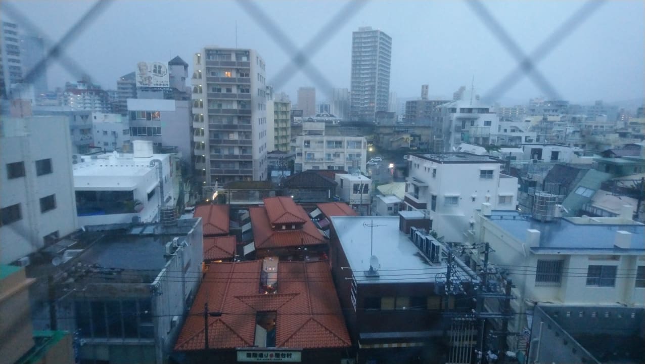 Ausblick Hotel Palm Royal Naha