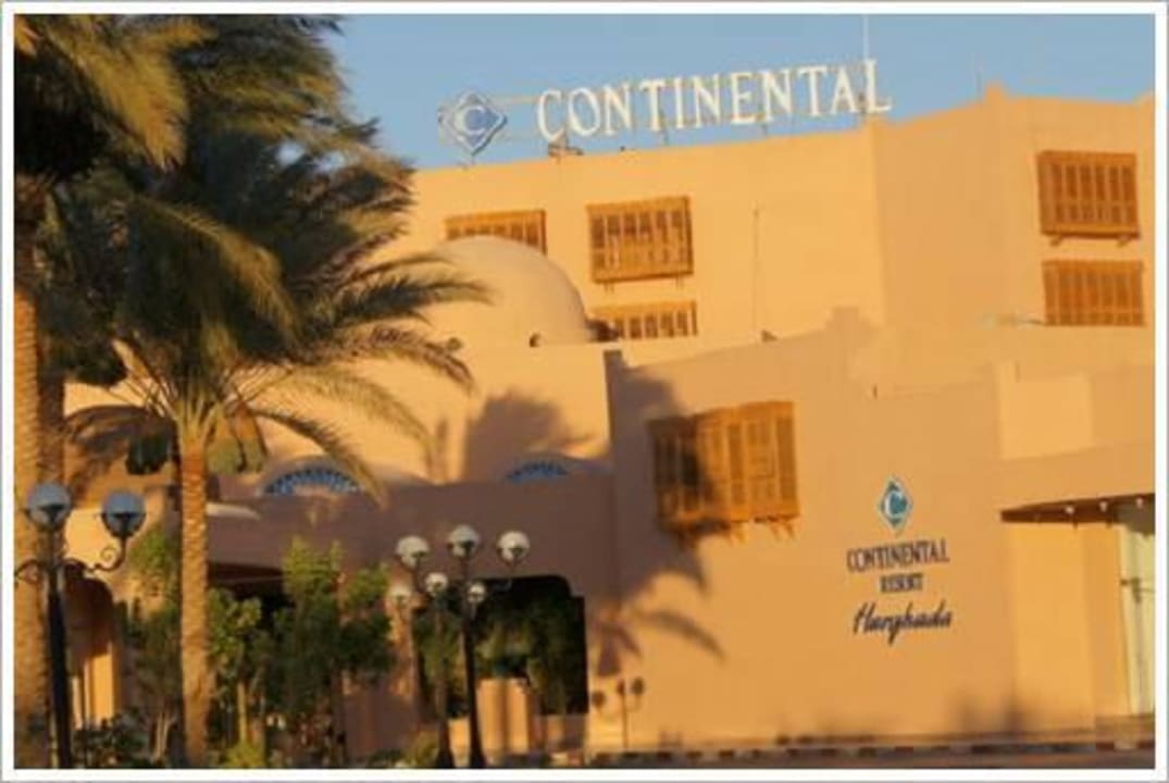 Eingang zum Hotel Continental Hotel Hurghada