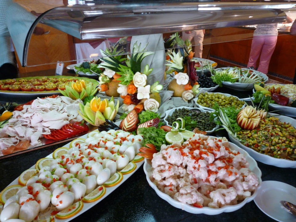 Vorspeisen Hotel Riu Tikida Dunas