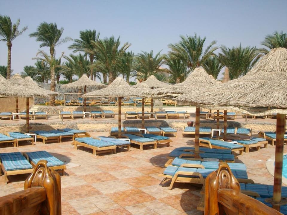 Es gibt immer freie Liegen Pickalbatros Dana Beach Resort - Hurghada