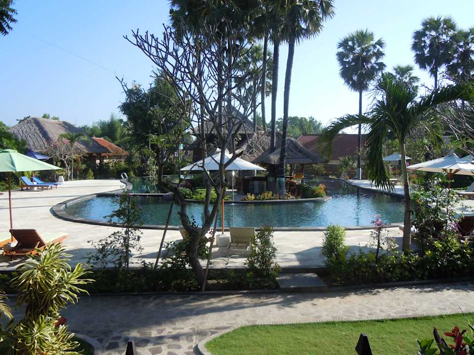Poolanlage vom Zimmer aus Kinaara Resort & Spa Pemuteran Bali