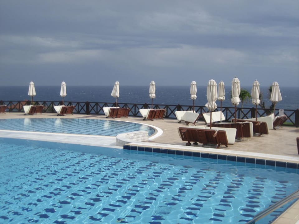 Poolanlage Kalithea Mare Palace Hotel Kalithea Horizon Royal
