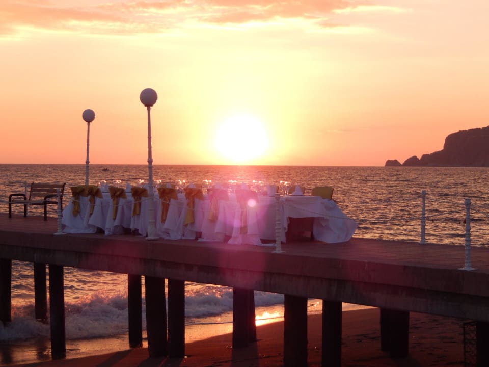 Dinner on the pier Labranda Alantur Resort