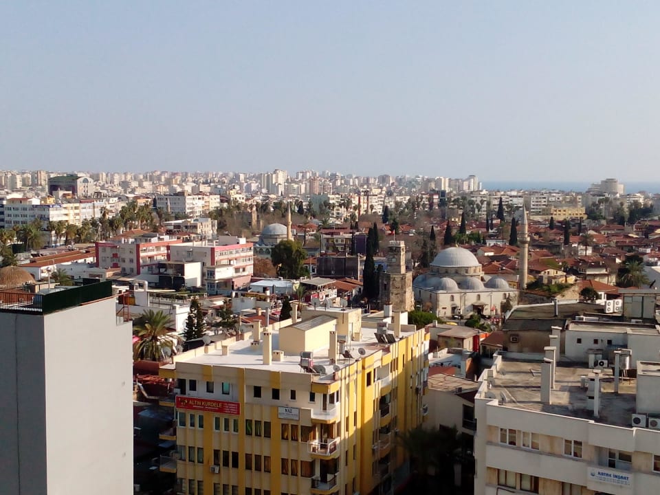 Ausblick aus Stockwerk 7 Best Western Plus Hotel Khan