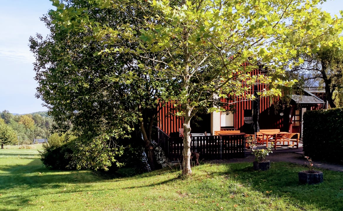 Außenansicht Pumphut's Scheune - Ferienwohnungen