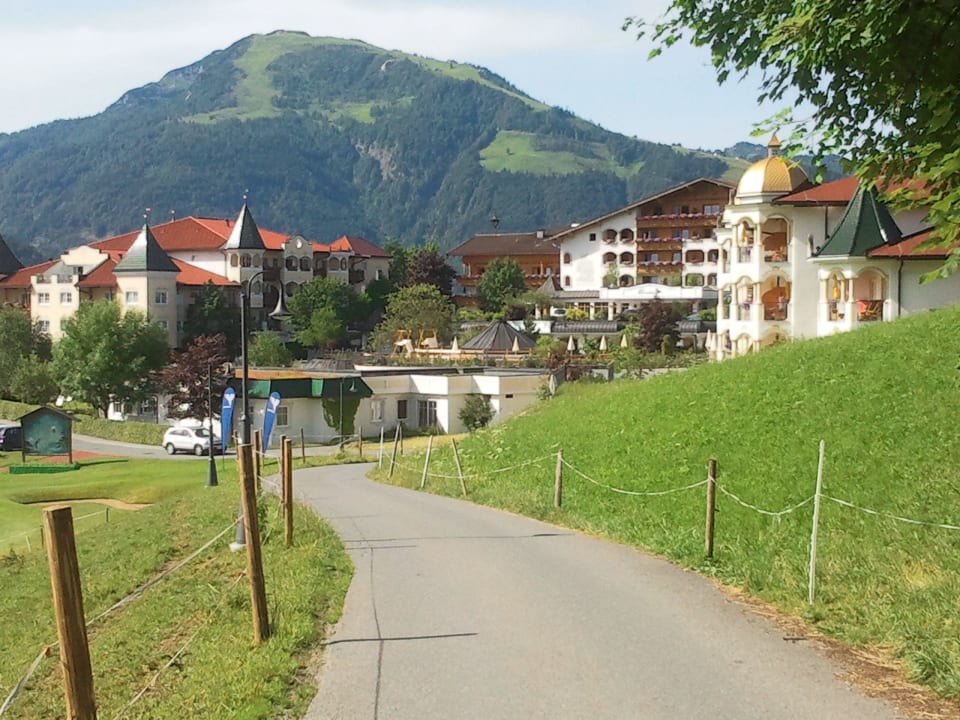 Blick aufs Hotel Wohlfühlresort Peternhof