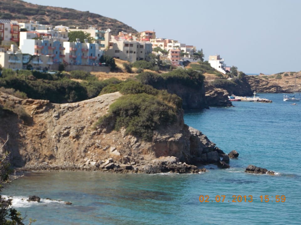 Ausblick vom Strand Hotel Xidas Garden