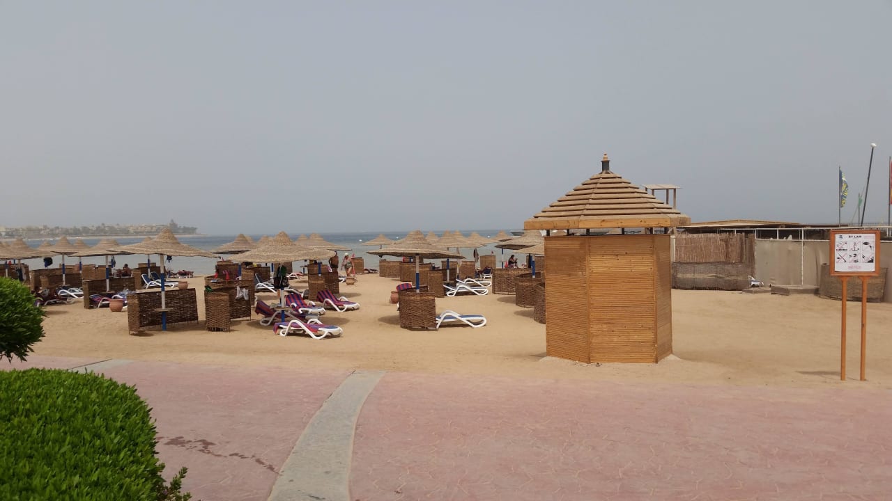 Weg zum Strand Cleopatra Luxury Resort Makadi Bay