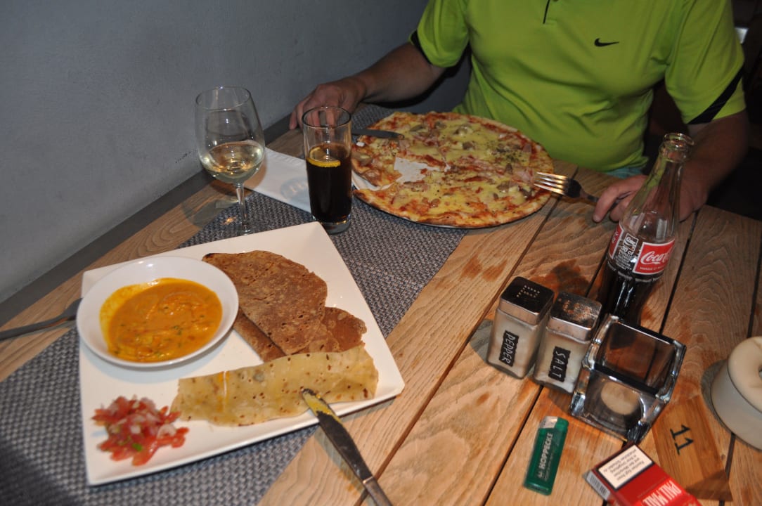 Essen im Enso in La Gaulette  Villa Seewoo