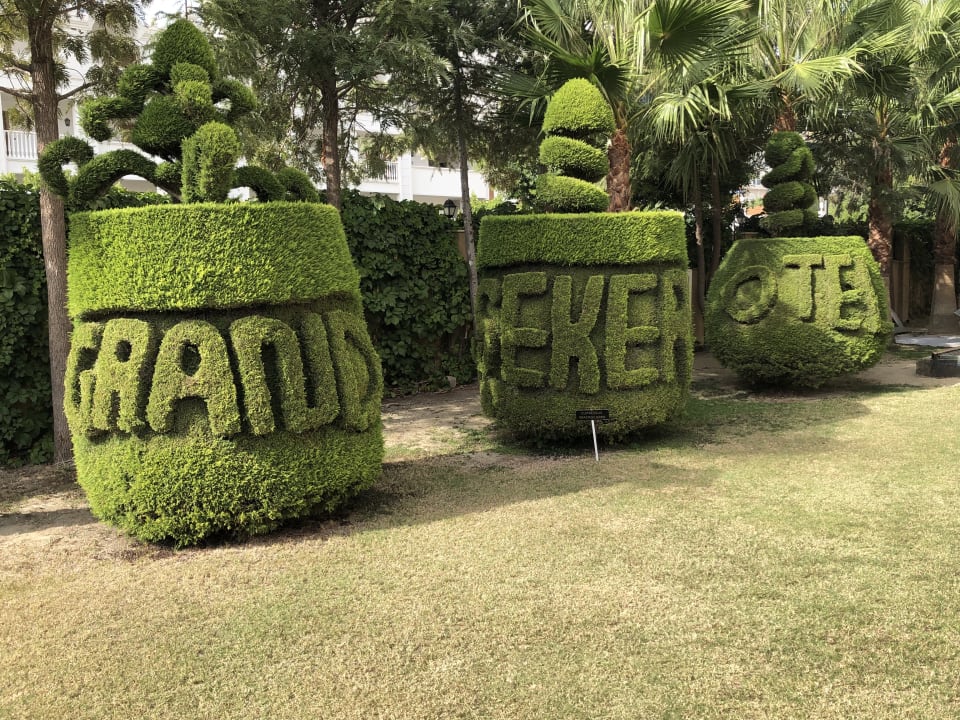 Gartenanlage Grand Seker Hotel