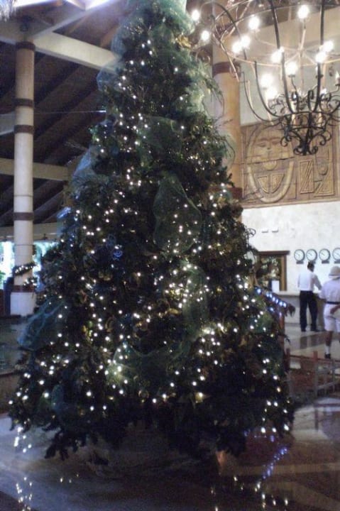 Weihnacht in der Lobby Grand Palladium Select Bávaro Resort & Spa