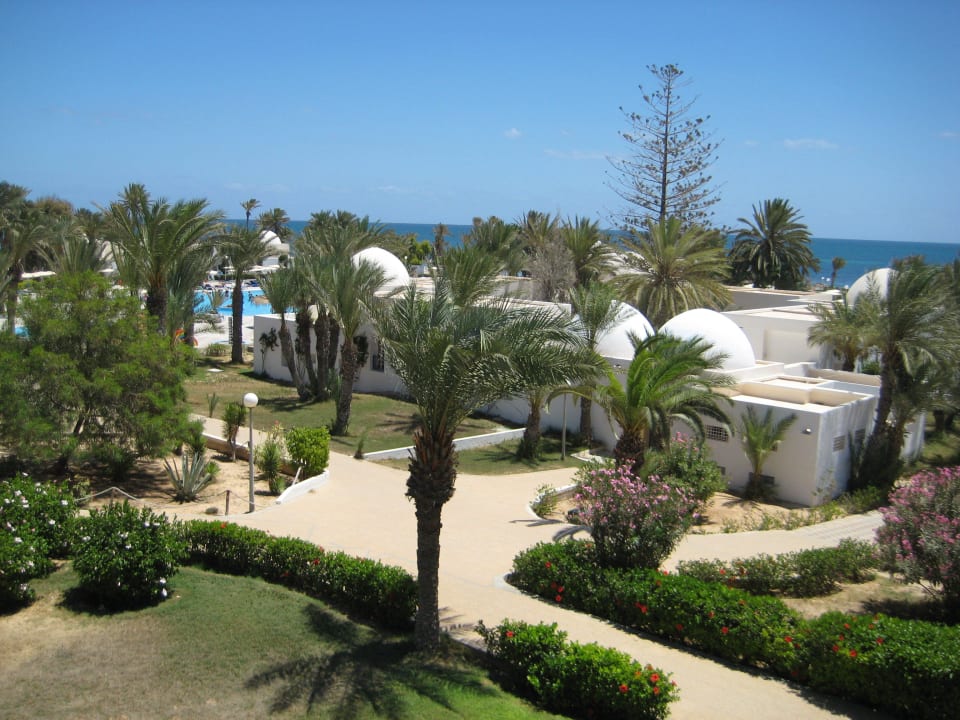 Blick vom Balkon  Hotel El Mouradi Djerba Menzel