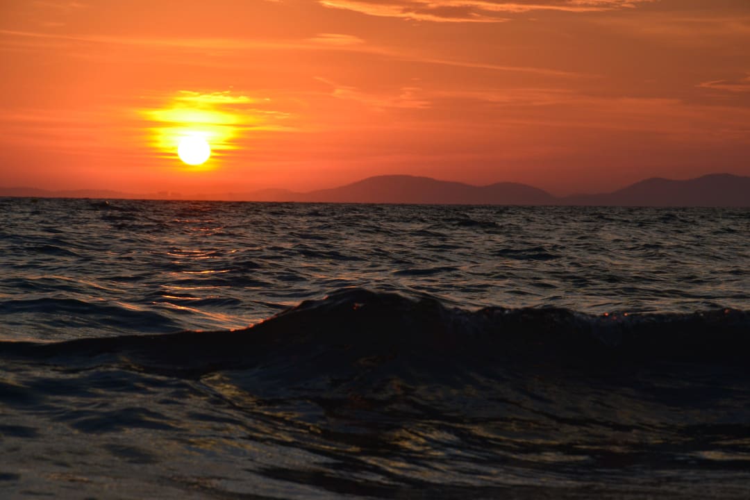 Strand, Sonnenuntergang allsun Hotel Pil-lari Playa