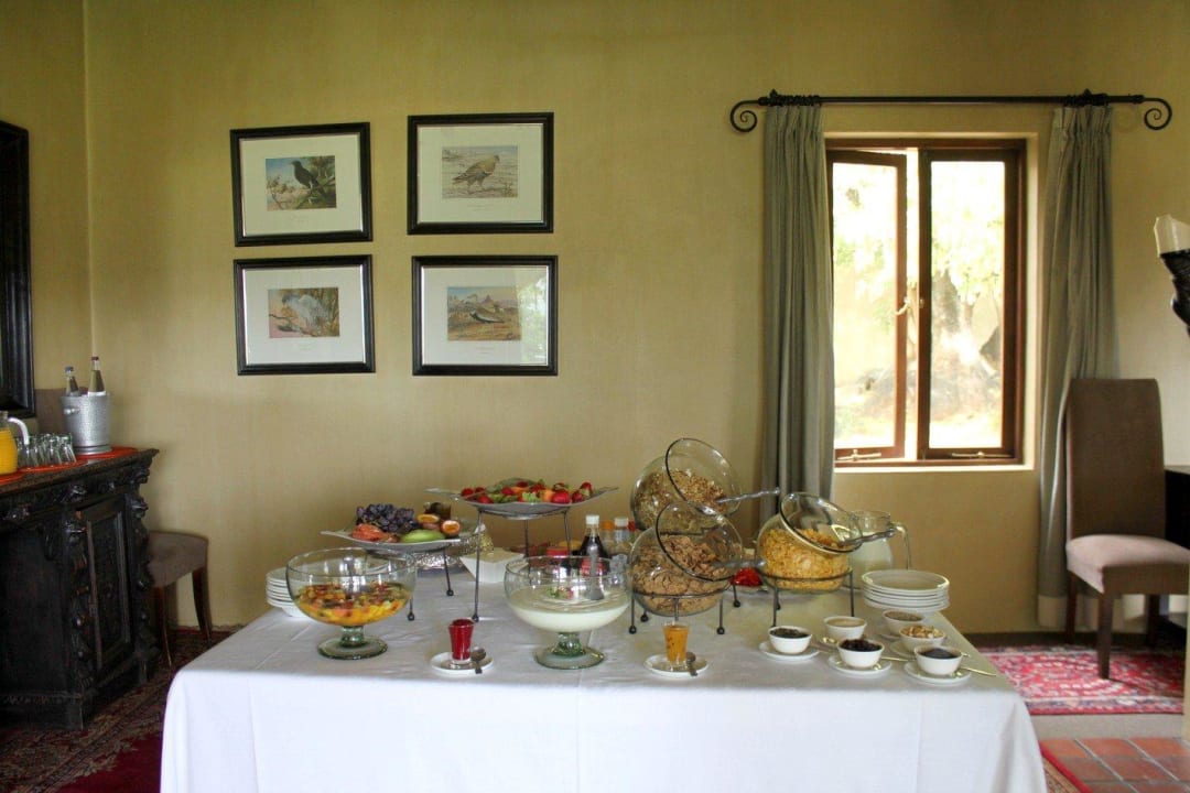Petit déjeuner Hotel Gorah Elephant Reserve
