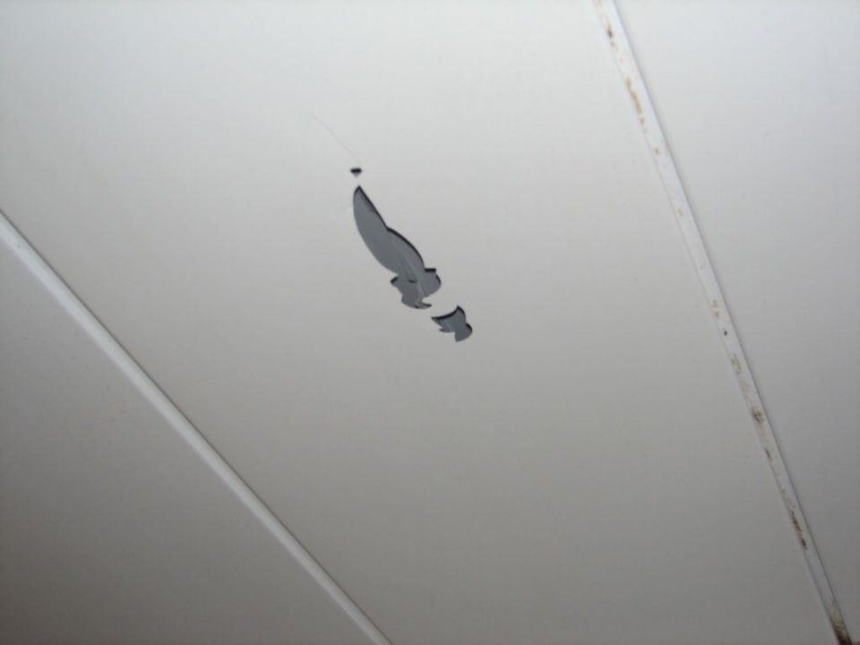 Defekte Decke Hotel Brisas del Caribe