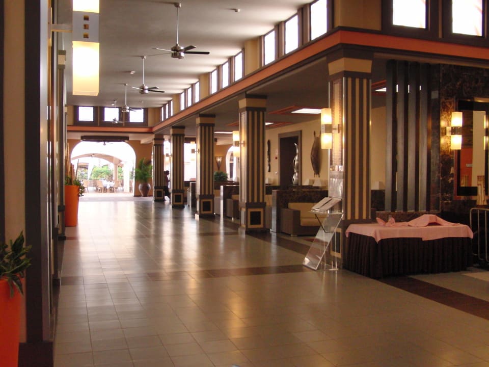 Blick von der Lobby zum Marktplatz Hotel Riu Touareg