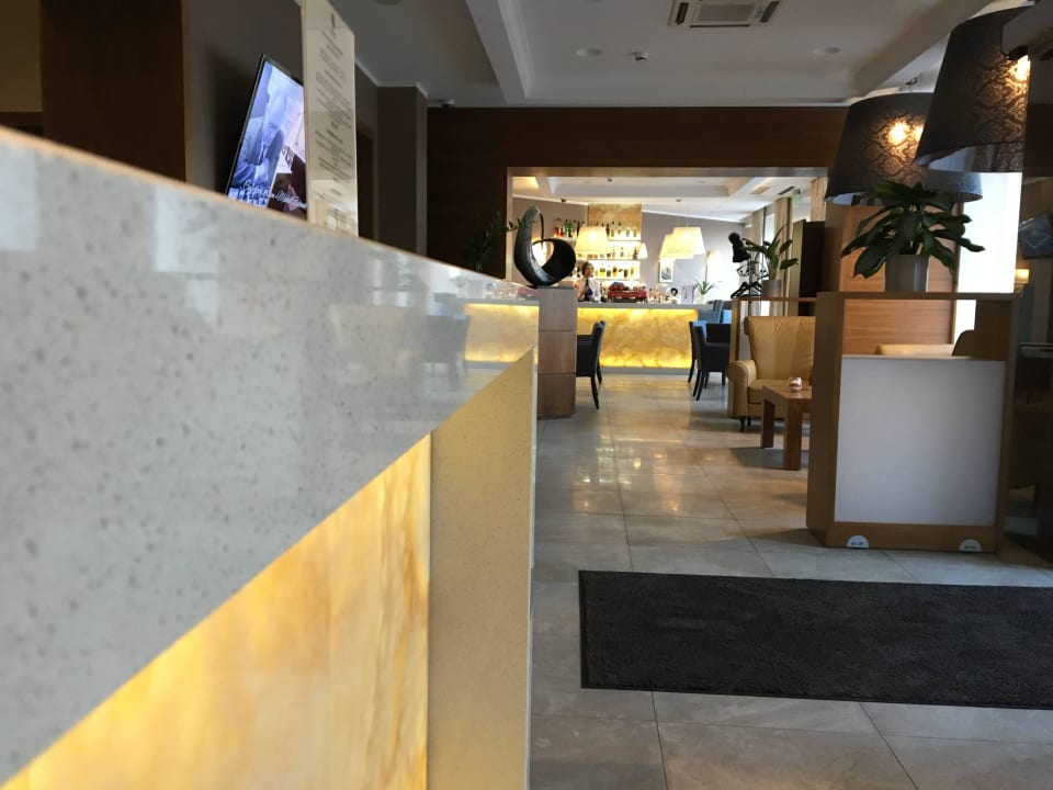 Blick Richtung Bar Radisson Hotel Old Town Riga