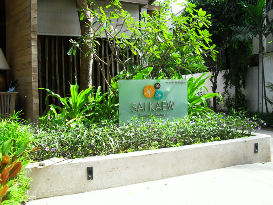 Eingangsbereich Sai Kaew Beach Resort