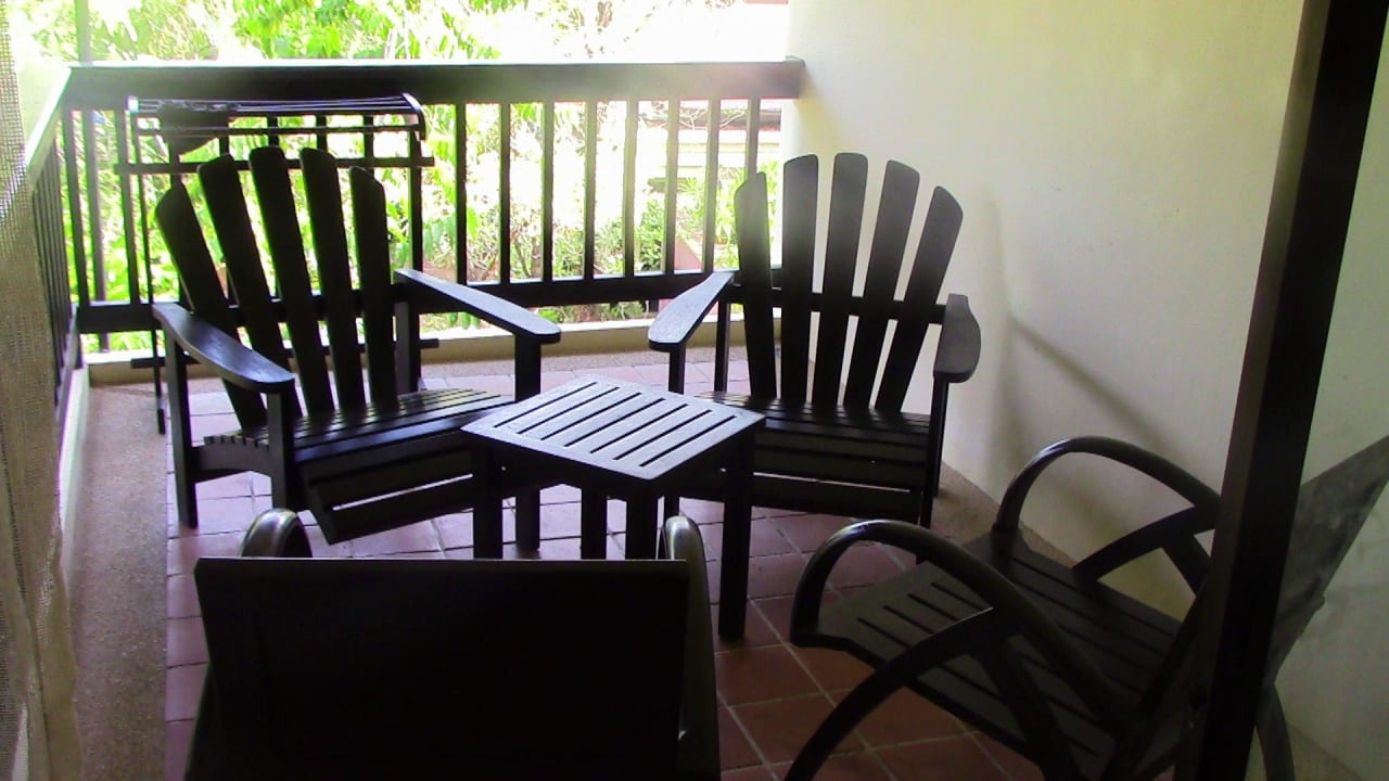 Der große Balkon Seaview Khao Lak Resort