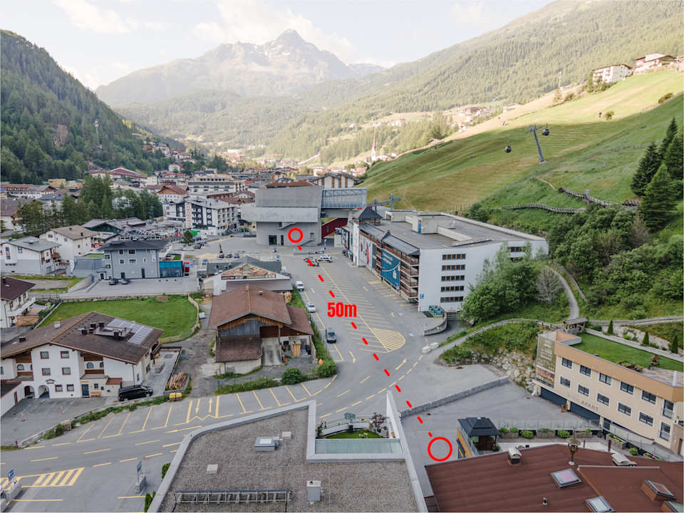 Außenansicht Apartment Oskar