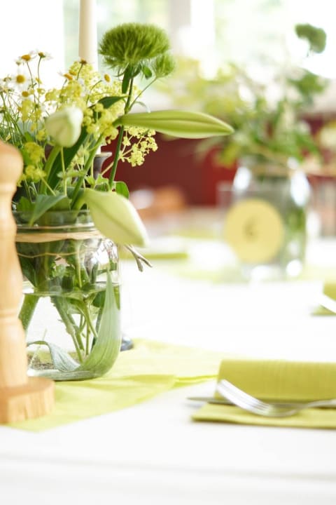 Tischdekoration Rennsteighotel Herrnberger Hof