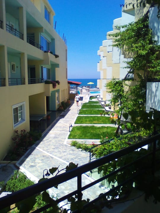 Ausblick Hotel Dedalos Beach