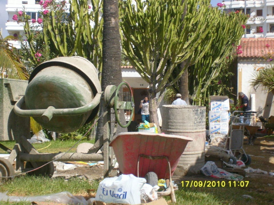 Bauarbeiten HL Miraflor Suites Hotel