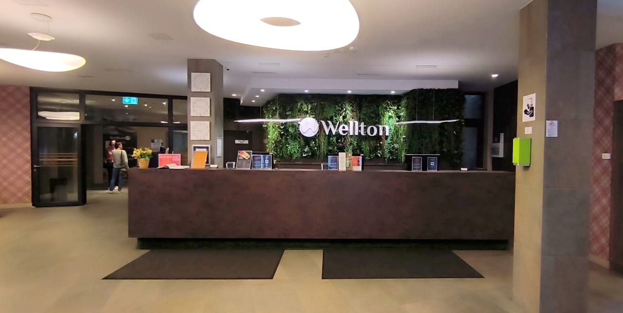 Lobby Wellton Riga Hotel & SPA